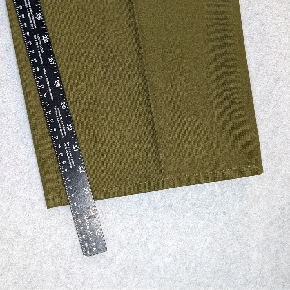 Vintage Boy Scouts of America Olive Green Cargo Pants Mens 36 Straight Leg Twill